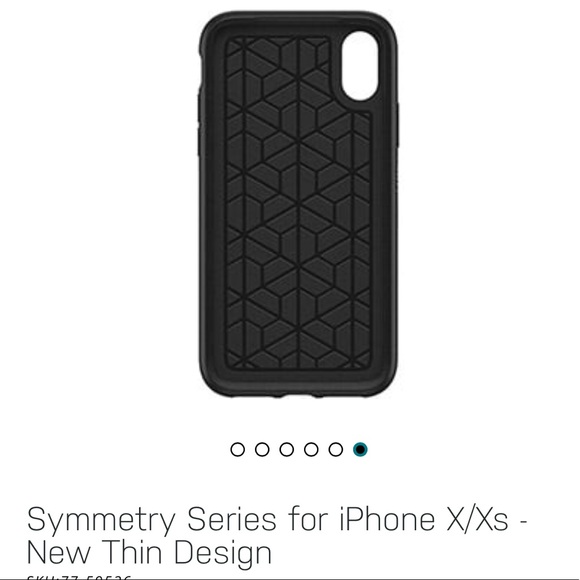 NEW OtterBox Symmetry iPhone X / Xs Black 1 piece - Picture 7 of 16